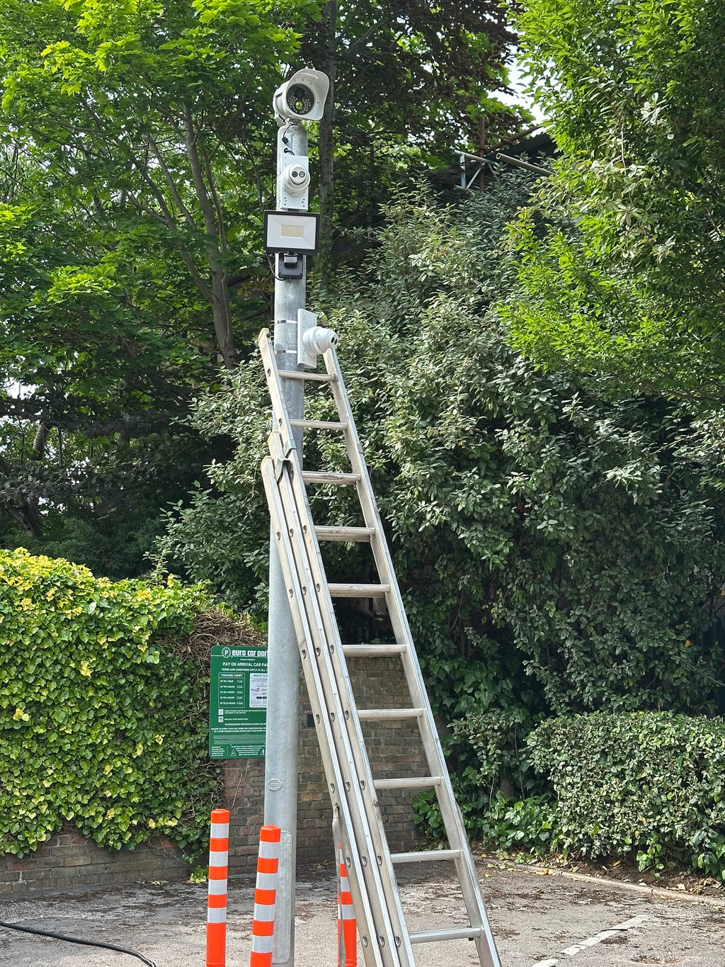 CCTV Installation Package – 4 Cameras